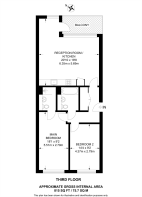 Floorplan area for info only, not for £/sq. ft valuation