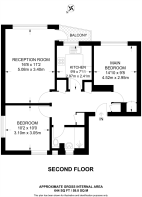 Floorplan area for info only, not for £/sq. ft valuation