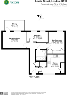 Floorplan area for info only, not for £/sq. ft valuation