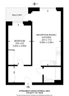 Floorplan area for info only, not for £/sq. ft valuation