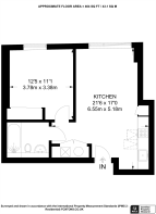 Floorplan area for info only, not for £/sq. ft valuation