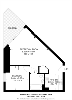 Floorplan area for info only, not for £/sq. ft valuation