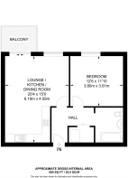 Floorplan area for info only, not for £/sq. ft valuation
