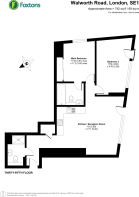 Floorplan area for info only, not for £/sq. ft valuation