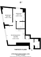 Floorplan area for info only, not for £/sq. ft valuation