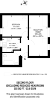 Floorplan area for info only, not for Â£/sq. ft valuation