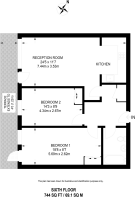 Floorplan area for info only, not for Â£/sq. ft valuation