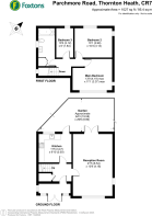 Floorplan area for info only, not for Â£/sq. ft valuation
