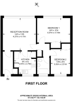 Floorplan area for info only, not for £/sq. ft valuation