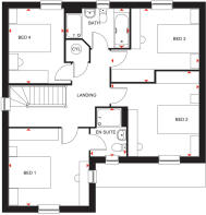 Exeter floor plan FF