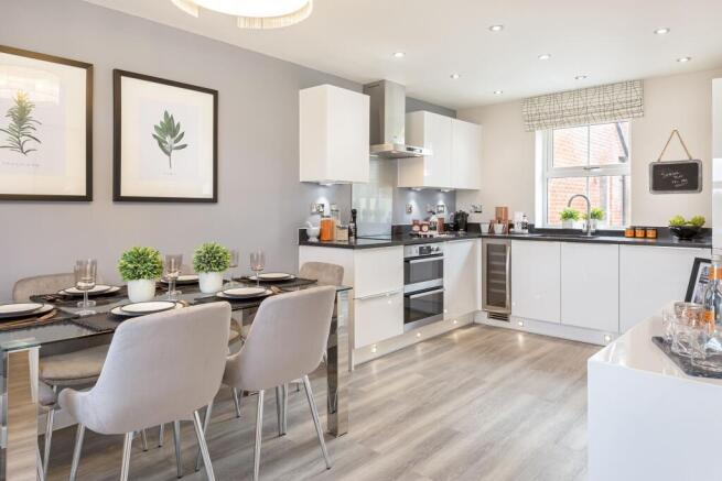 Kitchen in the 3 bedroom Hadley special home