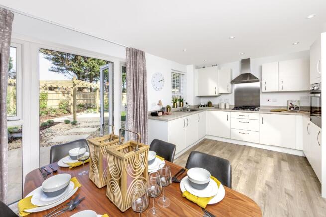 Kitchen/dining room in 3 bedroom Ennerdale