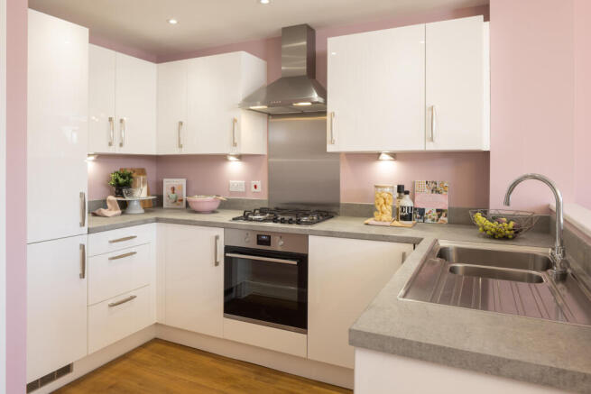 Kingsville kitchen show home