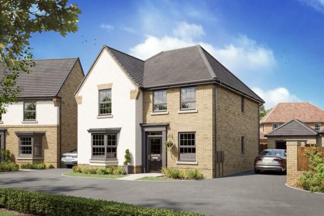 Stonebridge Fields detached home with greenery