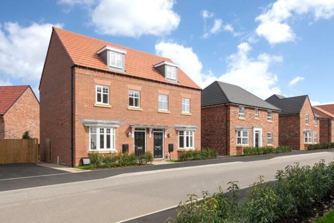 Street Scene at Orchard Meadows Development