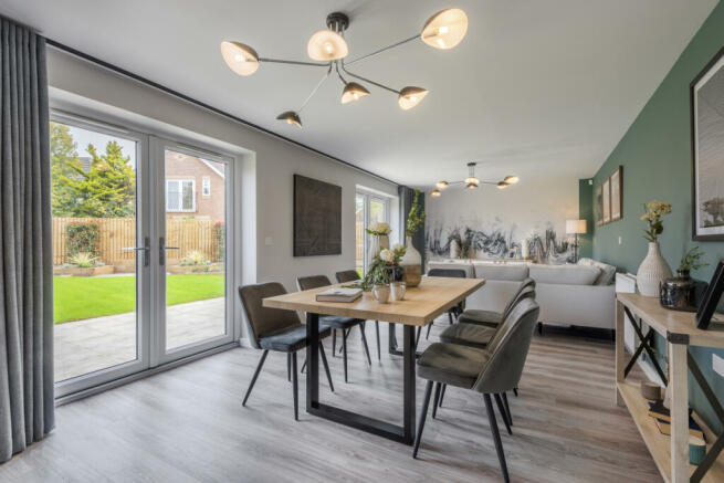 Indicative Kitchen/Dining Room, Contemporary Modern Decoration