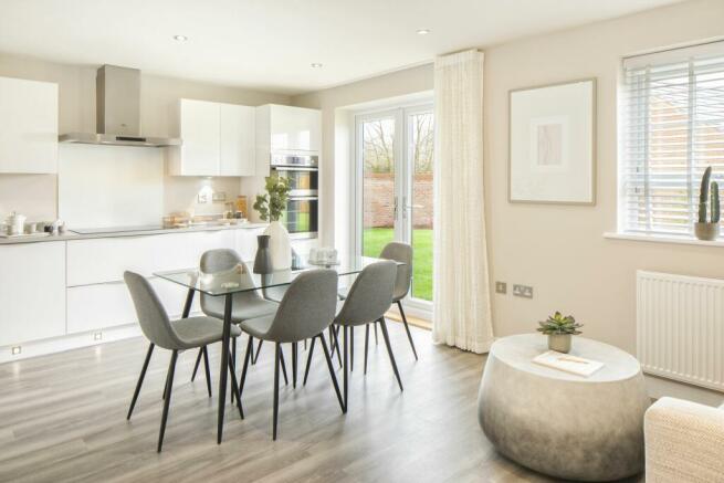 Kitchen in the Ingleby 4 bedroom home