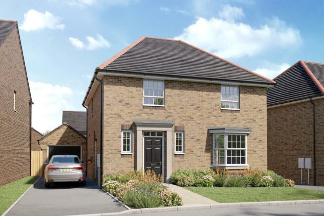 Illustrative image of the Kirkdale 4 bedroom home at Hampton Mill