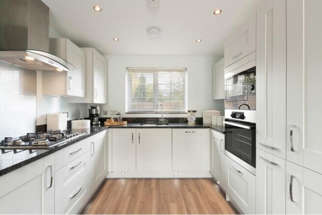 A Taylor Wimpey kitchen makes meal preparation easy