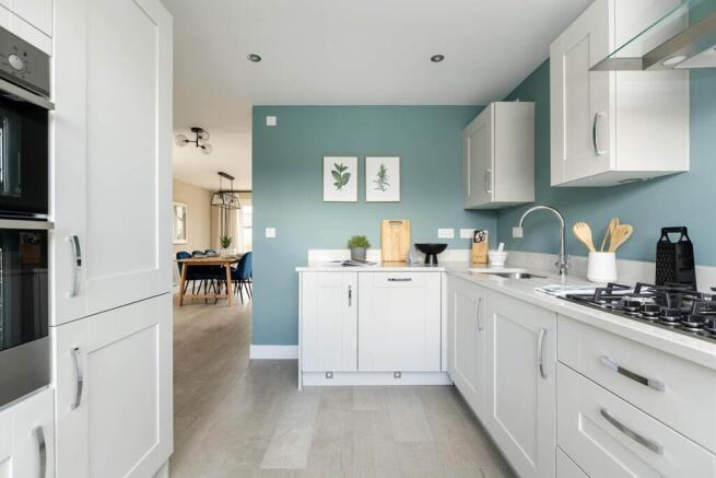 The open plan ground floor is the ideal place to entertain family and friends