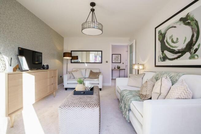 Separate living space for cosy nights in