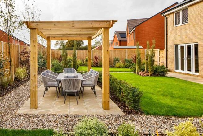 You can landscape your garden to a style that suits you