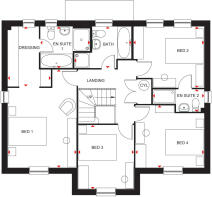 The Winstone First Floor Floorplan 1