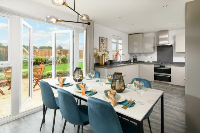 Kitchen inside the 4 bedroom Kingsley