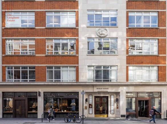 logo 2335 Great Titchfield Street building view.