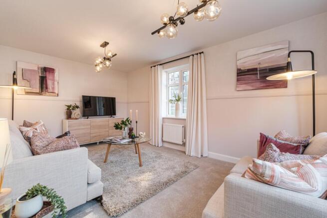 Interior view of the living room in our Ennerdale home