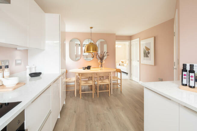 Kitchen in the Ashurst 3 bedroom home