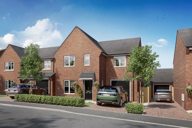 The popular three bedroom Amersham