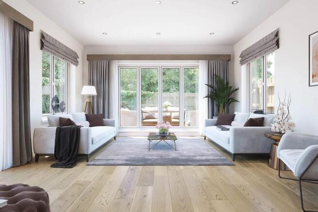 The garden room is perfect for making the most of the outdoors