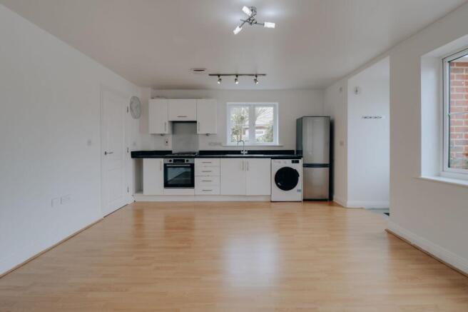 Open-plan living area