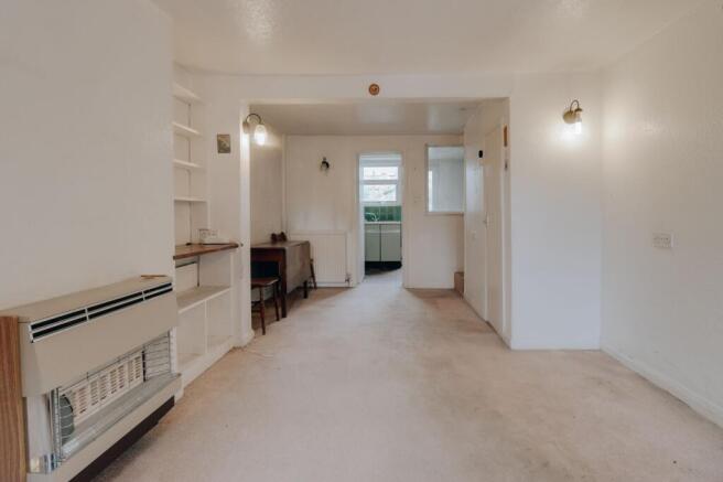 Open-plan living area