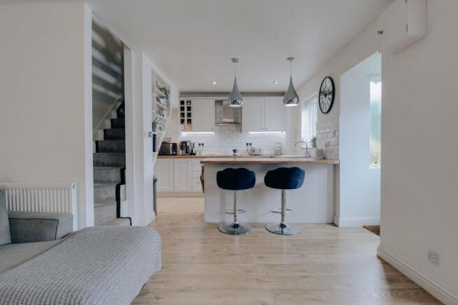 Open-plan living area
