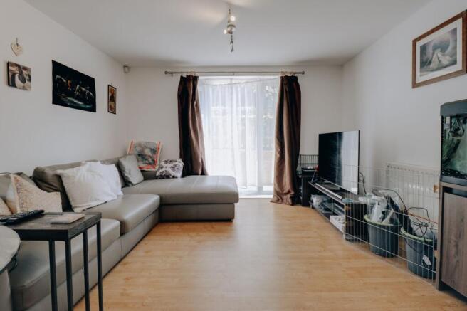 Open-plan living area