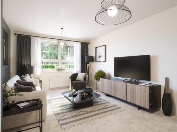 Lounge with large window