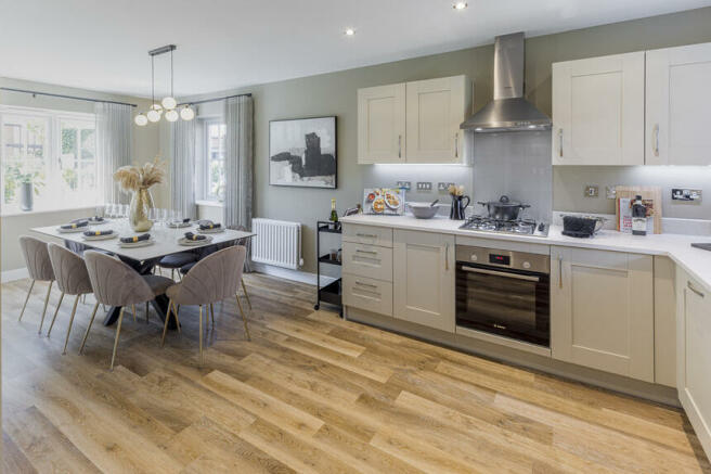 CH - Oaklands - Parwood (Leverton) Kitchen Dining_860x573