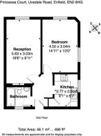 9 Princessa Court, Uvedale Road, Enfield, EN2 6HG