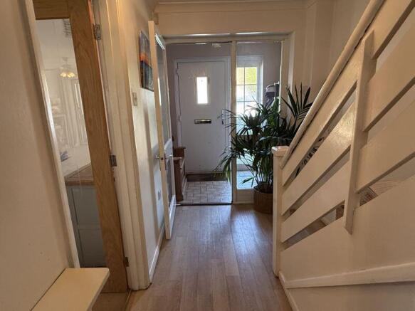 Entrance hall with porch