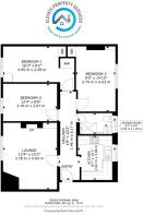 Floorplan - Flat 0.1, 22 Heathcot Avenue, G15 8NU.