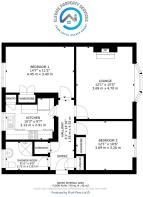 Floorplan - Flat 0.2,14 Belsyde Avenue