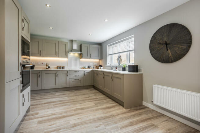 Indicative Kitchen/Dining Room, Contemporary Modern Decoration