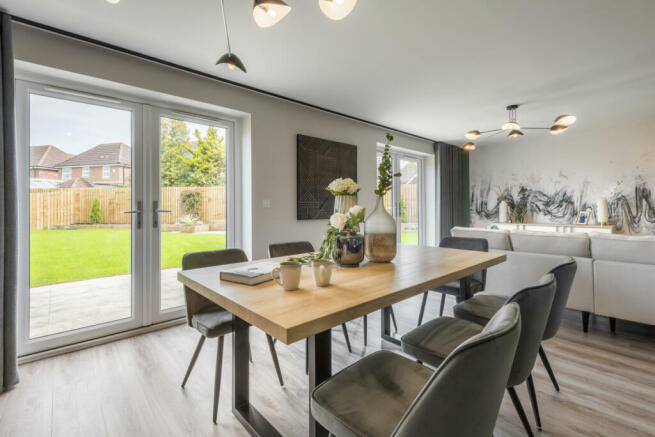 Indicative Kitchen/Dining Room, Contemporary Modern Decoration