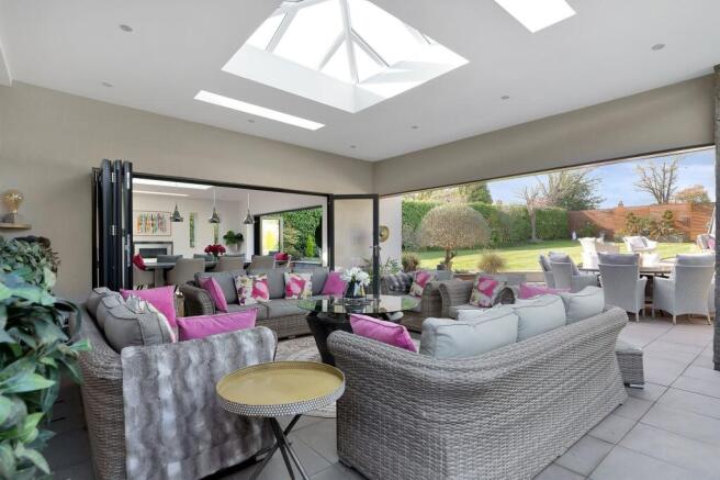 Covered Entertaining Area