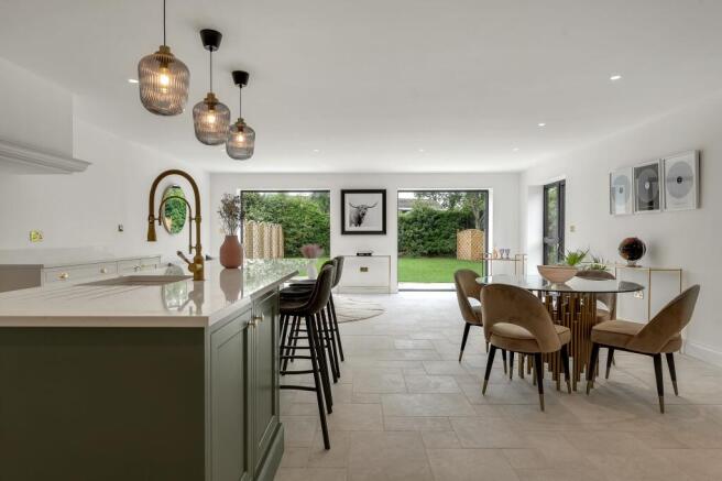 Living Dining Kitchen