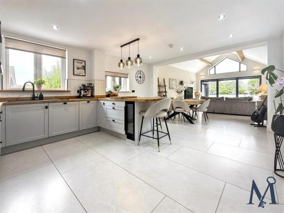 Open Plan Kitchen Area