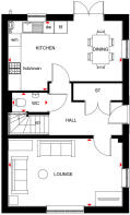 Redgrave detached home at Wayland Fields Ground floor