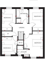 Harris first floor plan